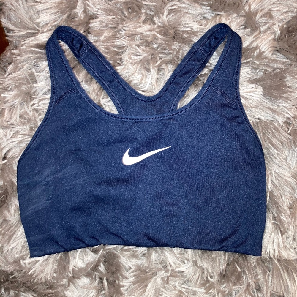 Navy Nike Sports Bra
